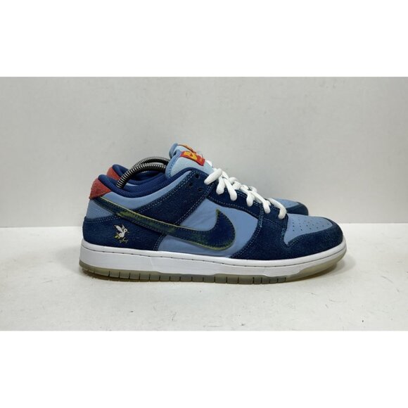 Nike SB Dunk Low Pro Why So Sad? 2022 Men’s Size 9 DX5549-400 Shoes Coastal Blue - Picture 1 of 10
